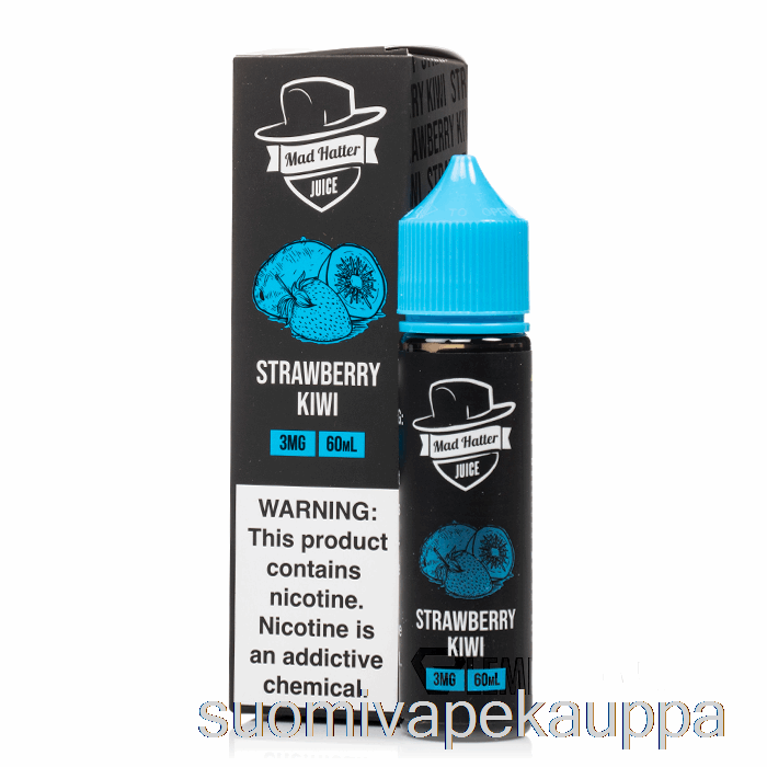 Vape Suomi Mansikka Kiivi - Hullu Hatuntekijä - 60ml 0mg